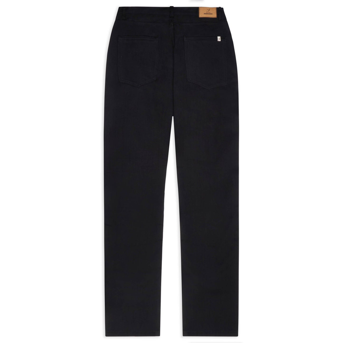 Albion - regular fit back lay double black 12oz Japanese selvedge jeans