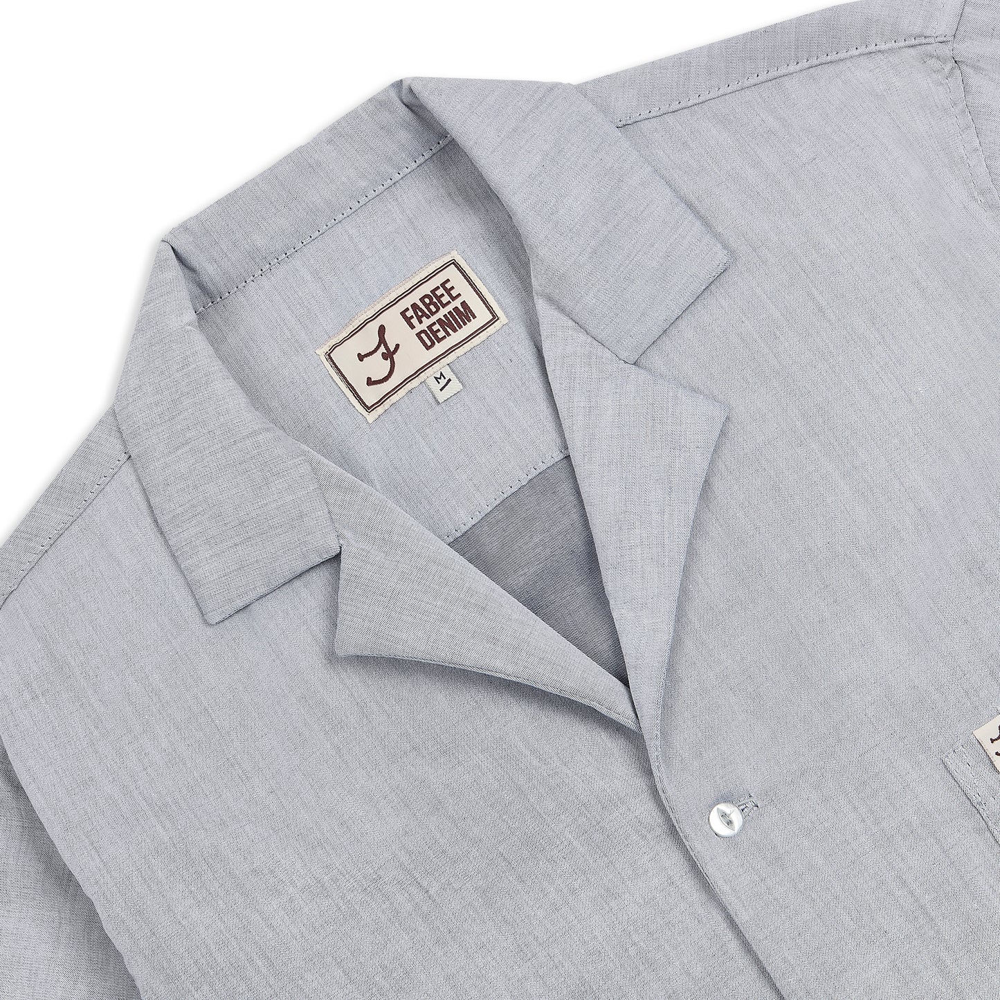 FD Club Shirt In Italian Oxford Cotton Twin Tone - Available from stock.