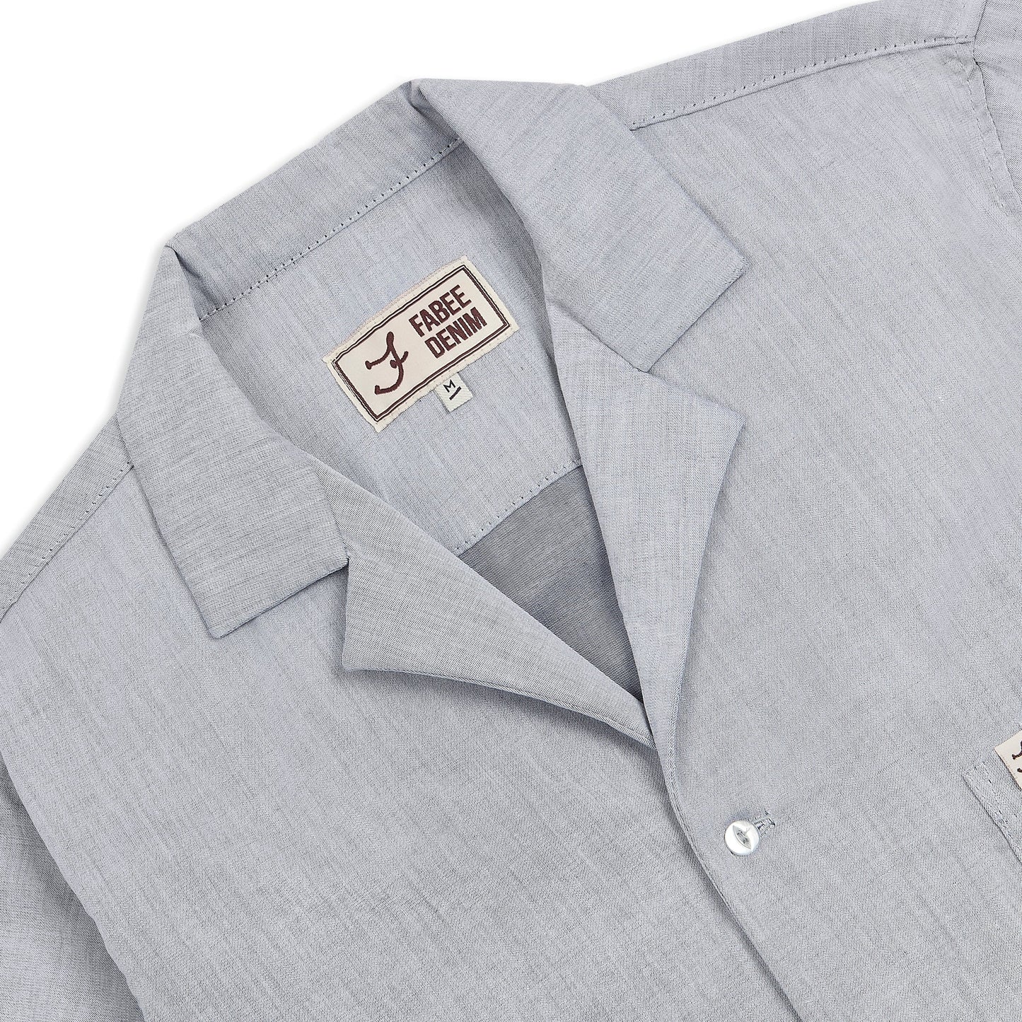 FD Club Shirt In Italian Oxford Cotton Twin Tone - Available from stock.