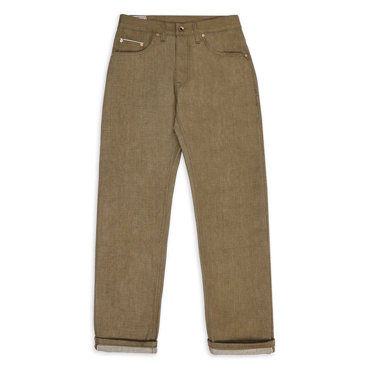 Available from Stock: Garrison Slim Fit — Japanese Green 10.5oz Denim (Non-Selvedge, Limited Edition)