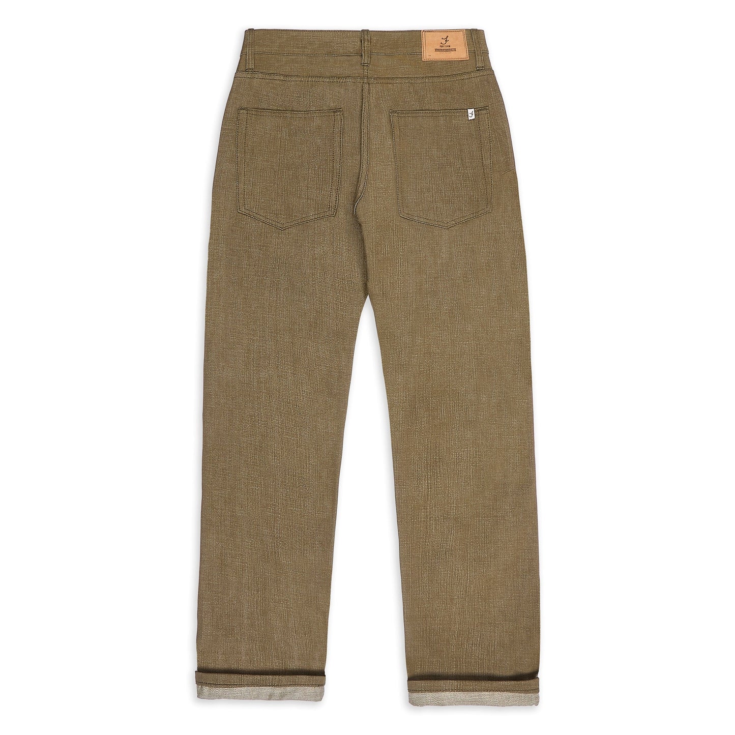 Preorder: Garrison - Slim Fit Japanese Green 10.5oz selvedge denim