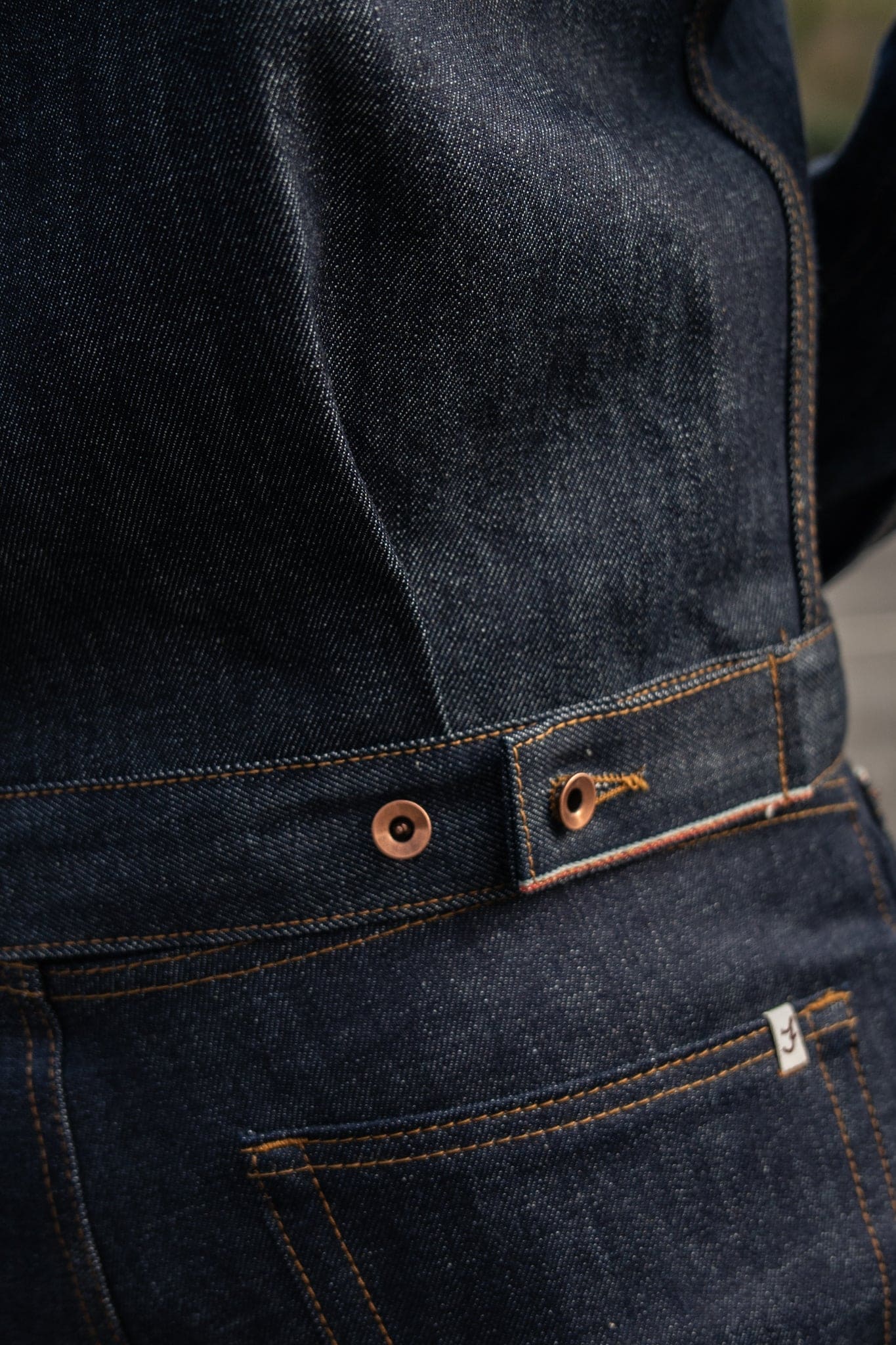 FD TYPE l DENIM JACKET. 12oz Collect Co Japanese Red Line Selvedge Denim