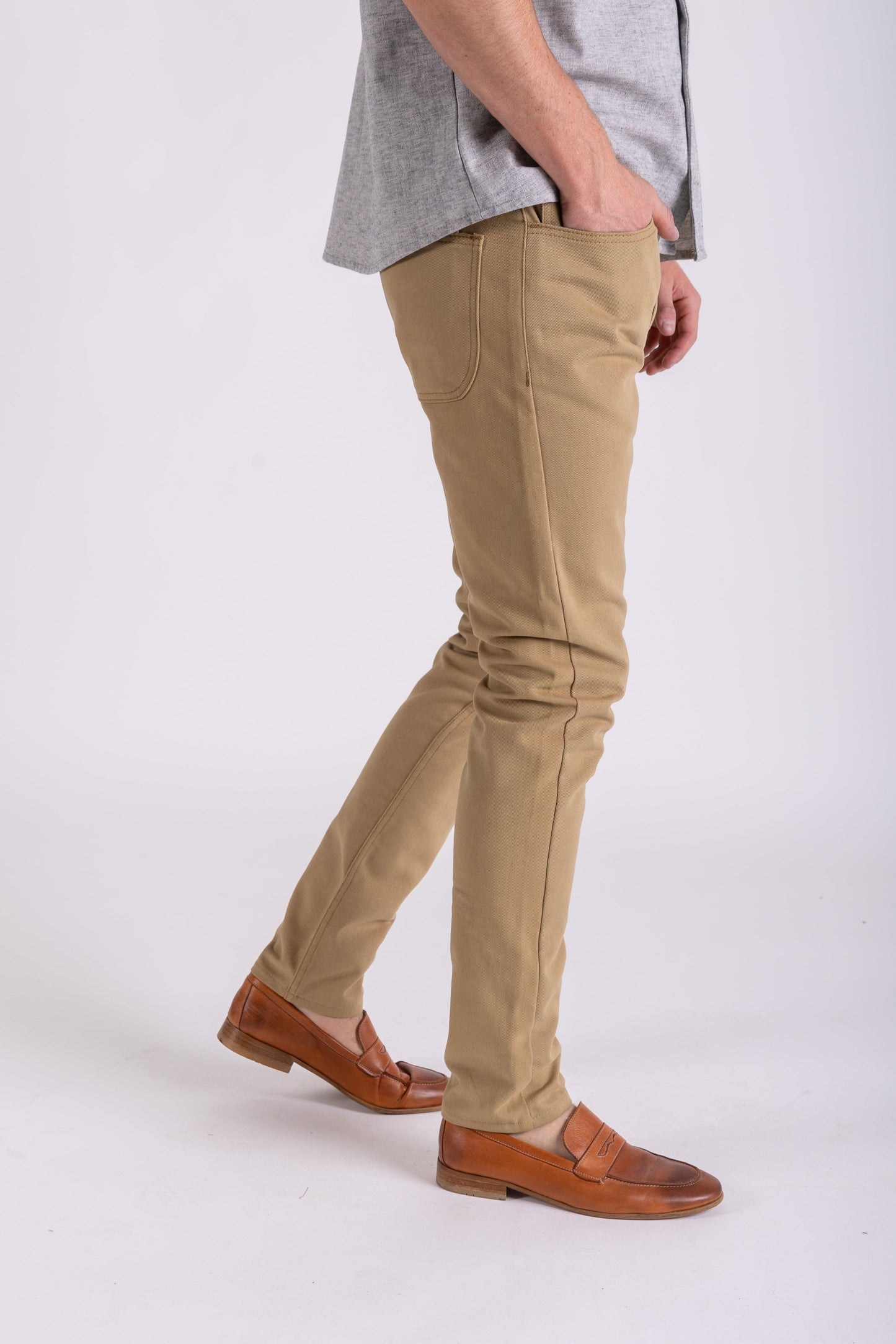 FD Tan Worker Jeans