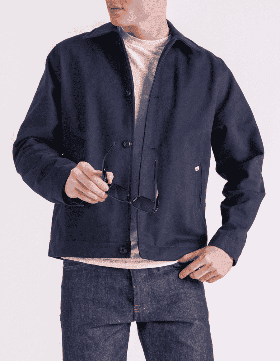 TOMMY WORKER (UTILITY) JACKET NAVY