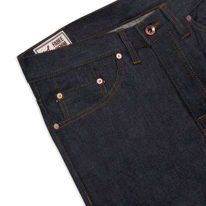 Available from stock: Garrison - Slim Fit Japanese 12oz red line selvedge