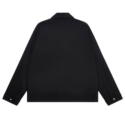 Preorder Tommy worker (utility) jacket Black. 14oz Japanese double black