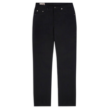 Albion - regular fit front lay double black 12oz Japanese selvedge jeans