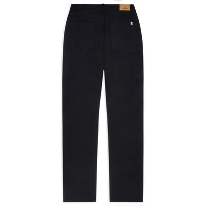 Albion - regular fit back lay double black 12oz Japanese selvedge jeans
