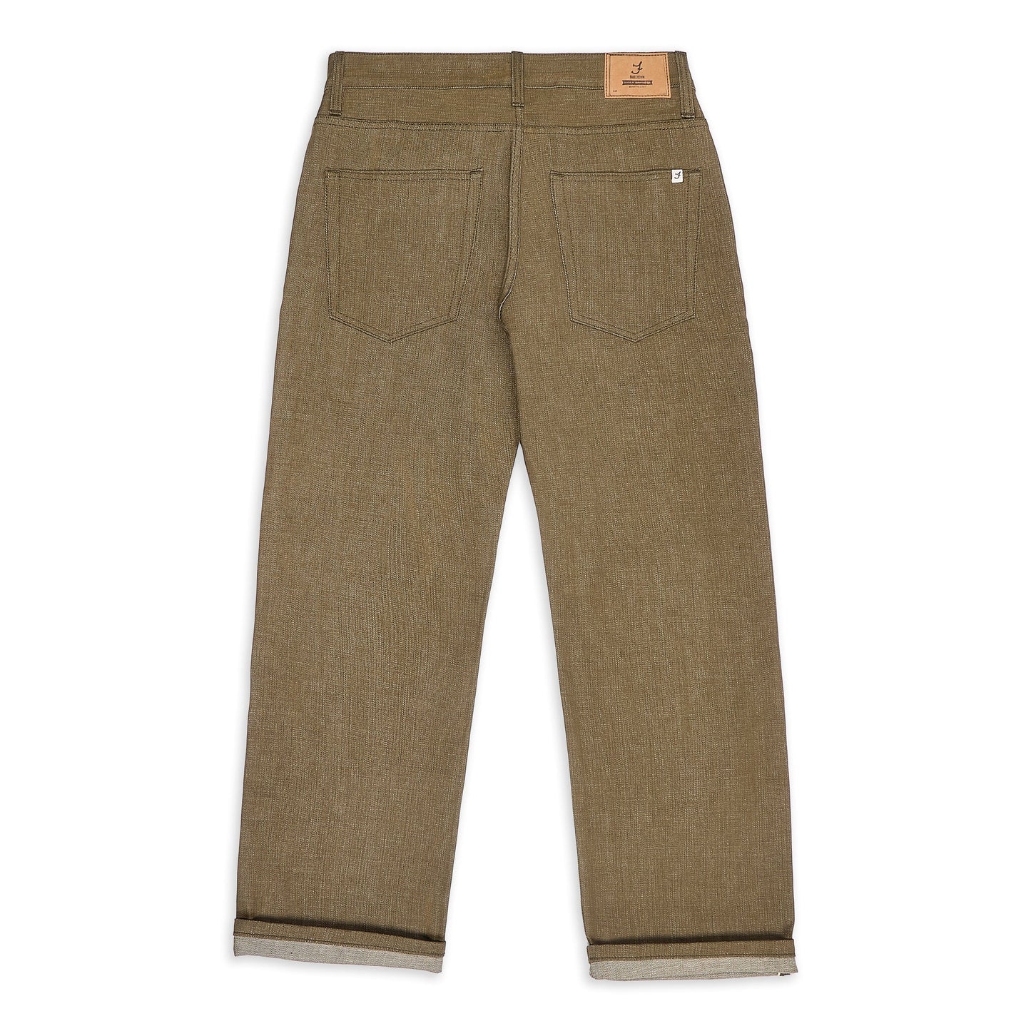 Preorder: Albion - Regular fit. Japanese Green 10.5oz selvedge denim