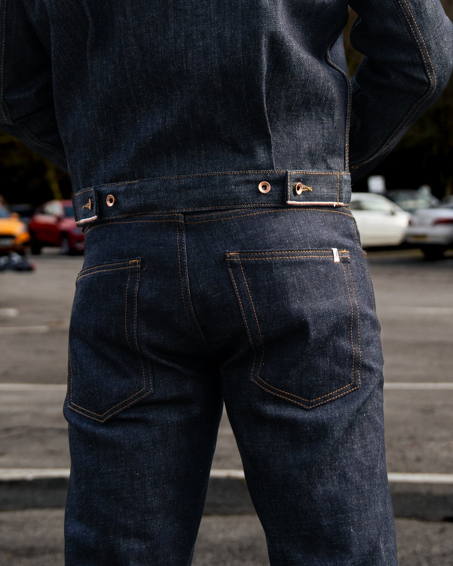 Preorder: Albion - Regular fit. Japanese Ecru 12oz red line selvedge denim