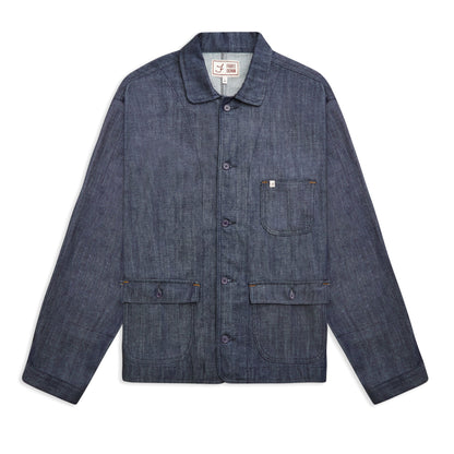 Crafter Chore Jacket Available for preorder Now 12oz Japanese denim