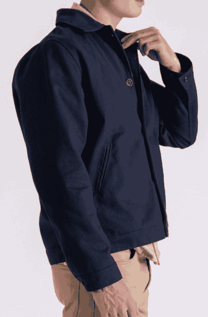 TOMMY WORKER (UTILITY) JACKET NAVY